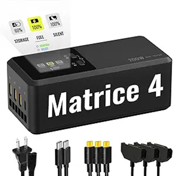 LKTOP 200W Matrice 4 Series Drone Battery Charger