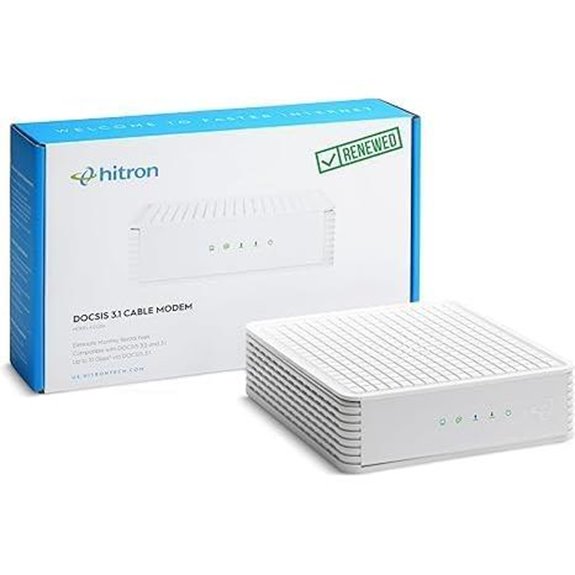 Hitron DOCSIS 3.1 Modem with 1 Gbps Ethernet