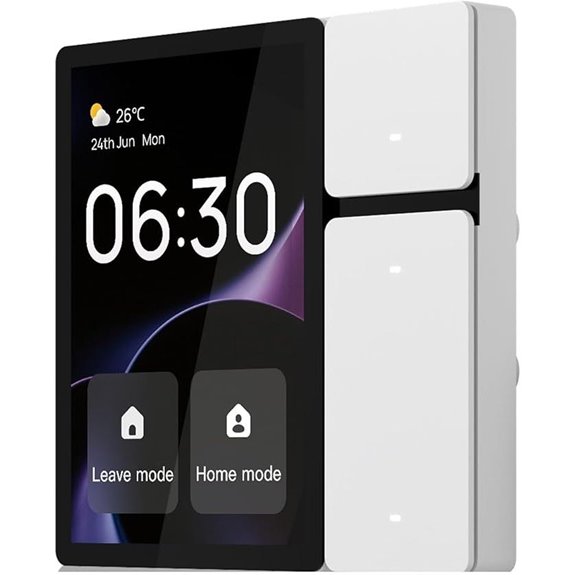 Smart Home Touch Control Panel for Devices and Scenes