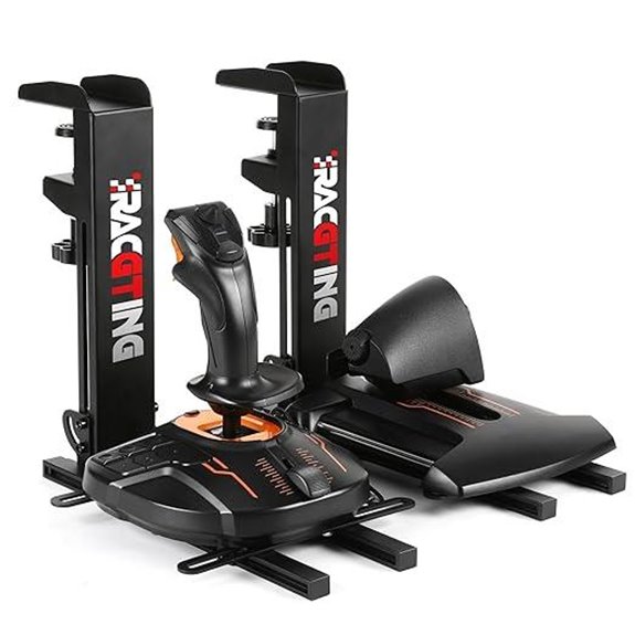 RACGTING Hotas Mount for Logitech and Thrustmaster