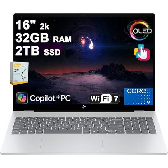 HP OmniBook 7 Copilot AI Laptop with OLED Touch