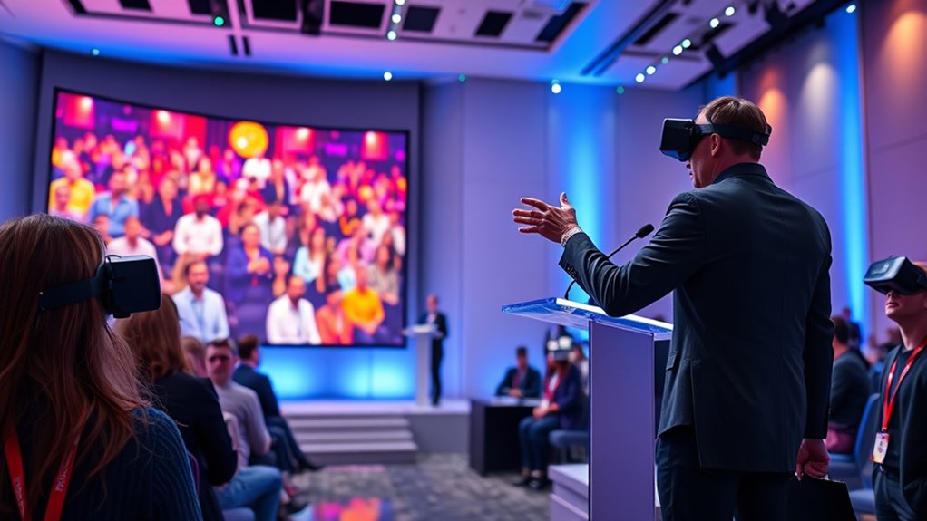 hybrid virtual in person engagement