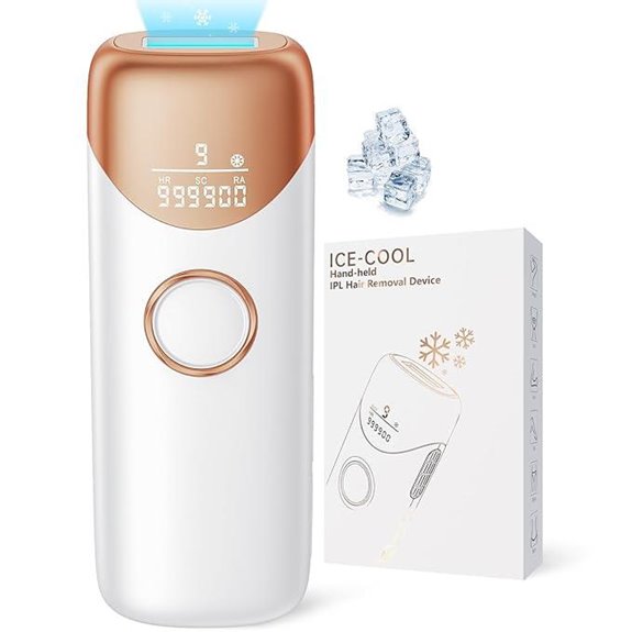 Ubroo IPL Hair Removal Device with Ice Cooling