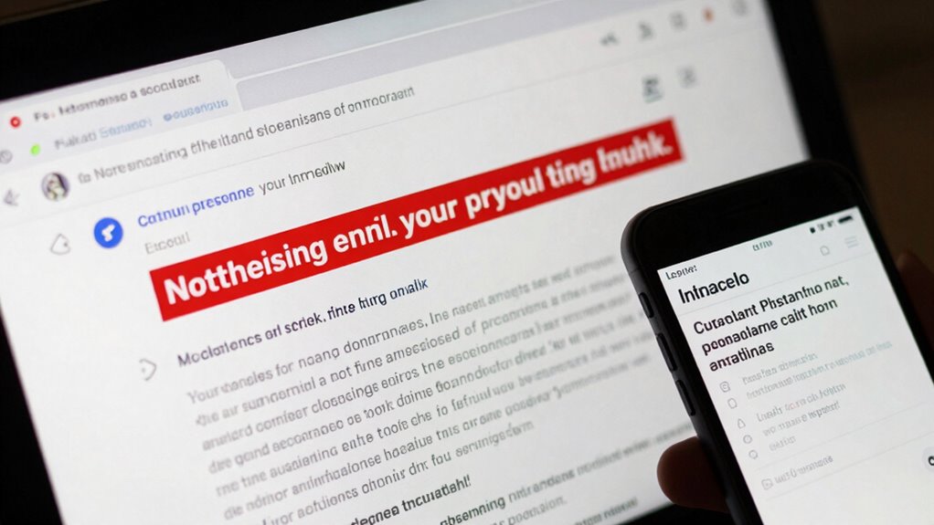 identify and avoid phishing scams