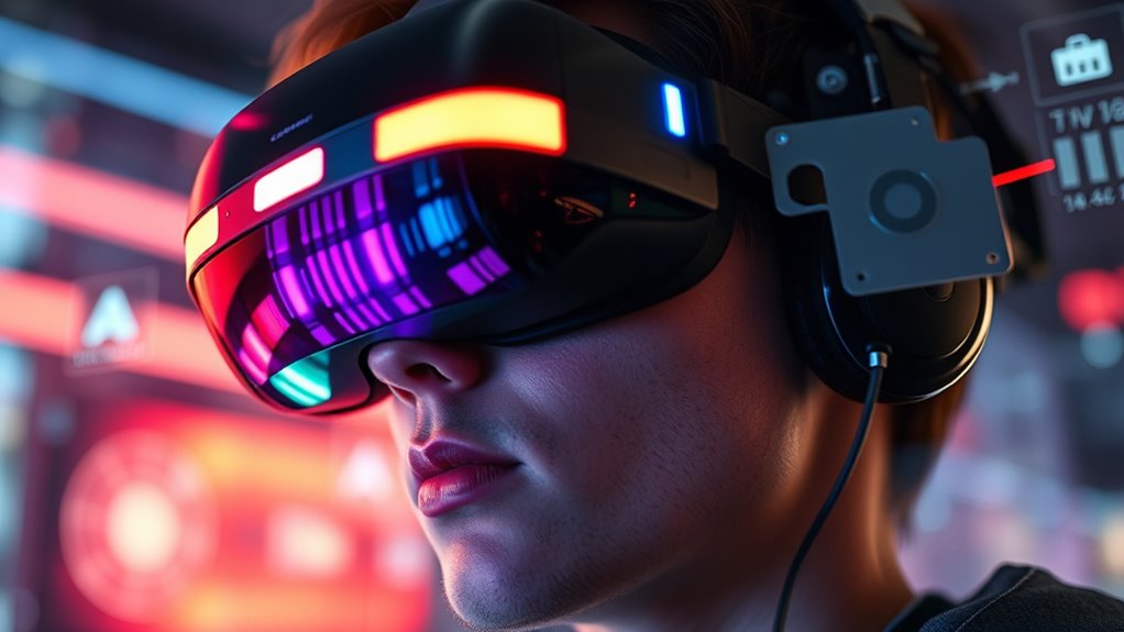 immersive virtual reality experience