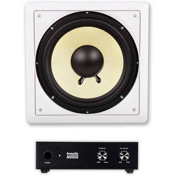 Acoustic Audio HD-S10 In-Wall Subwoofer Speaker System