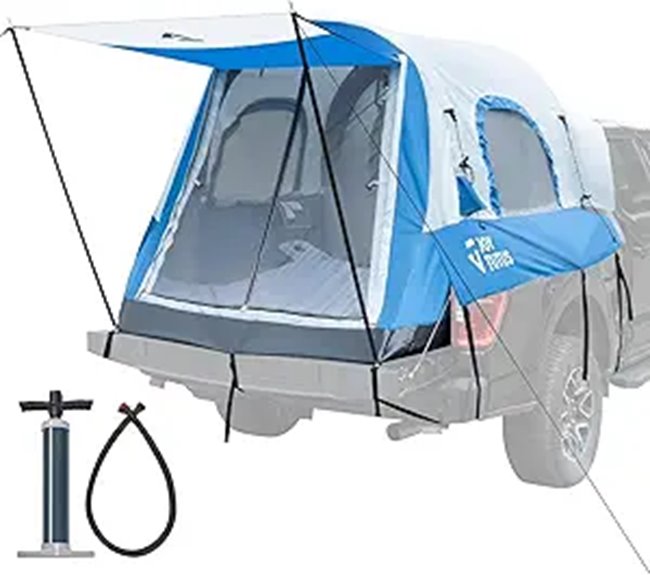 JOYTUTUS Inflatable Truck Bed Tent for Camping