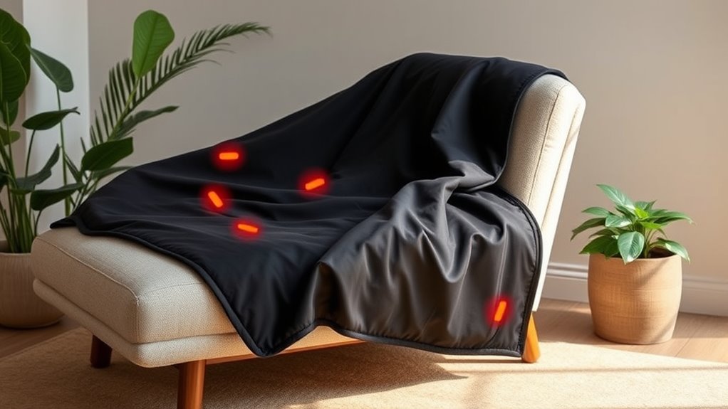 infrared heat safety controls