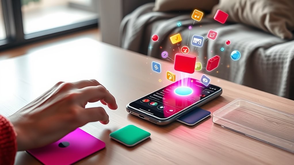 instant media control with nfc