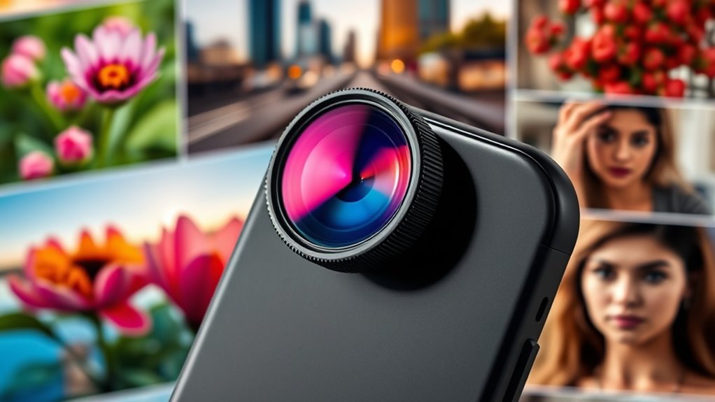 integrated high quality smartphone lenses