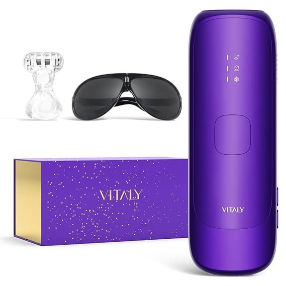 IPL Laser Hair Removal Device with Ice-Cooling 999,999 Flashes