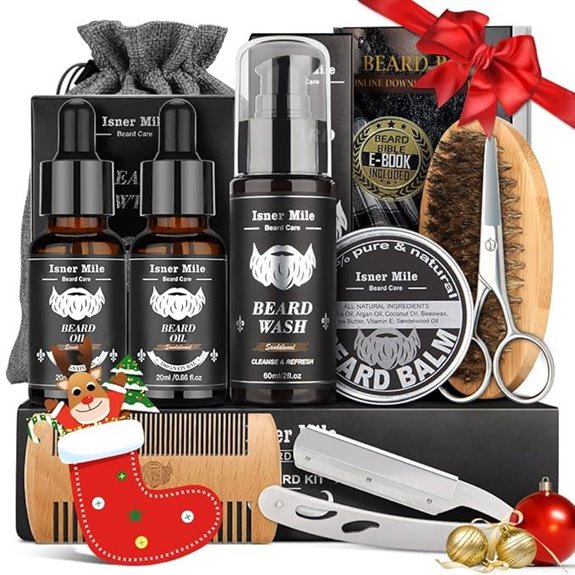 Isner Mile Men's Beard Grooming Kit Set
