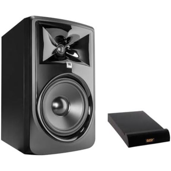 JBL 308P MkII Studio Monitor with Isolation Pad