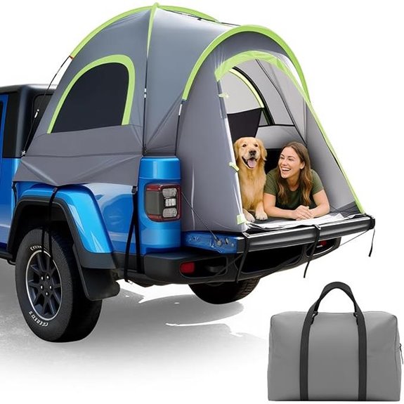Pickup Jeep Truck Bed Tent for 2 Waterproof Compact