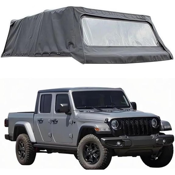 Foldable Truck Bed Tonneau Cover for Jeep Gladiator