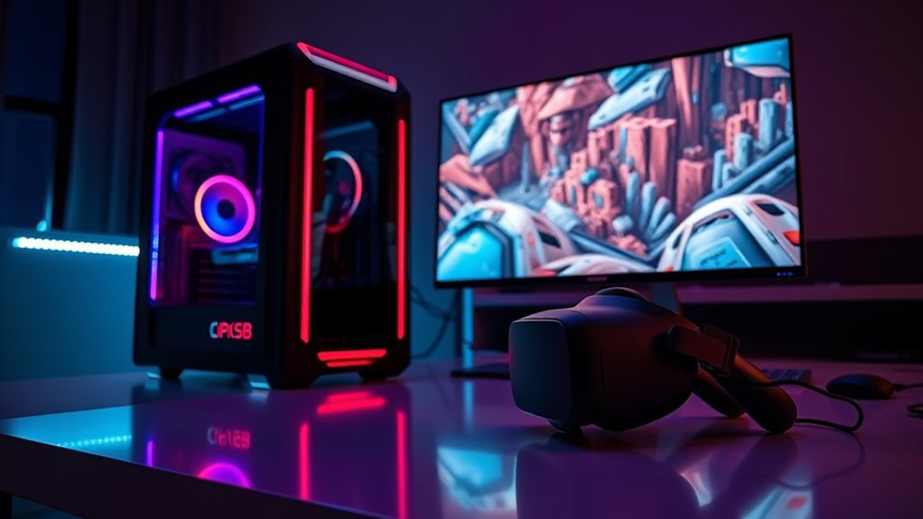 key components for vr gaming