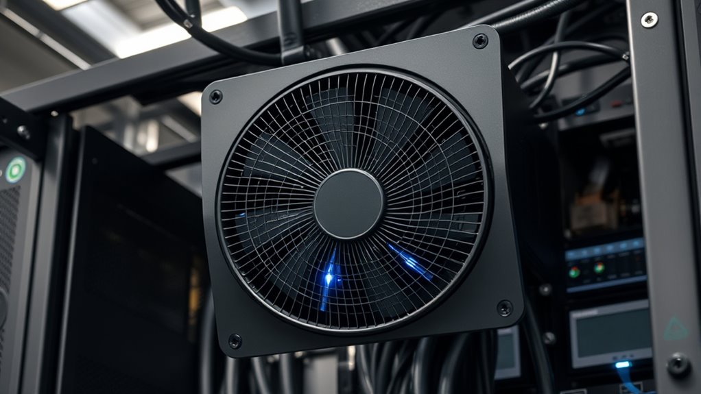 key rack fan considerations