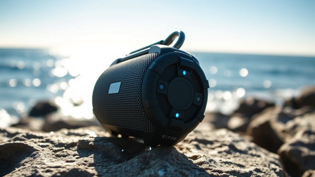 key waterproof speaker features