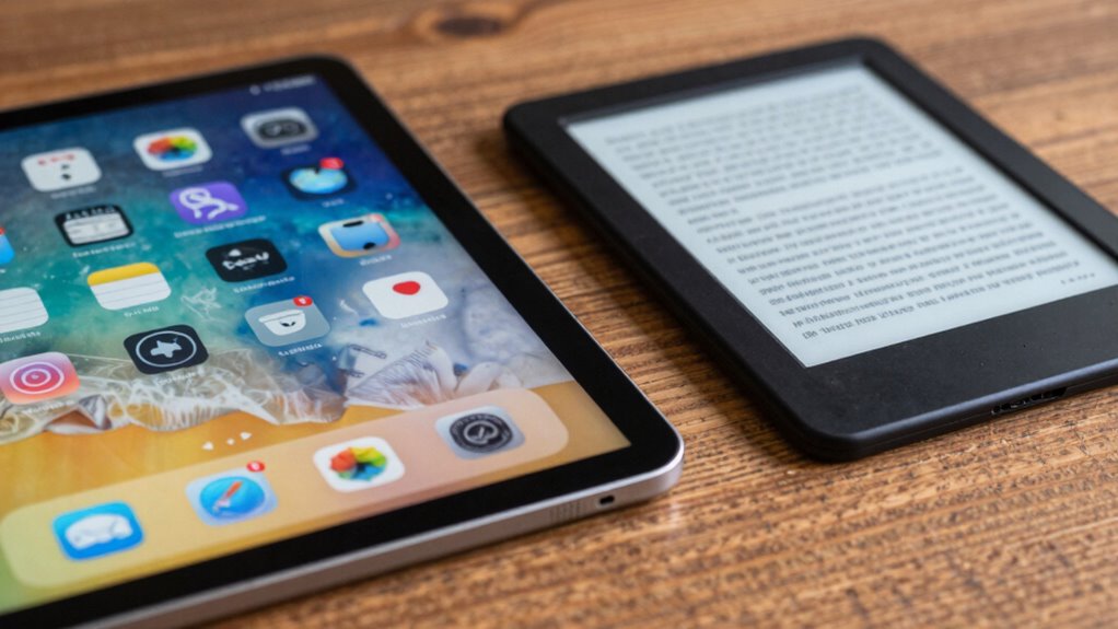 kindle versus tablet comparison