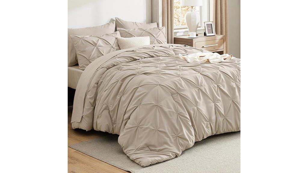 king size beige comforter set