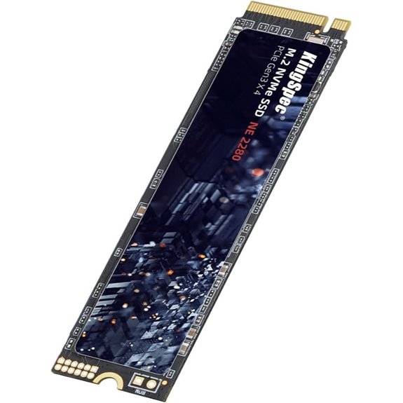 KingSpec 256GB M.2 NVMe SSD with 3D NAND