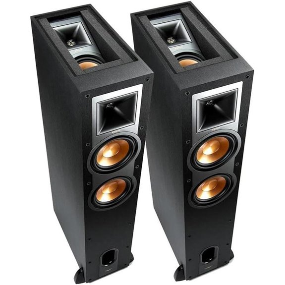 Klipsch Reference R-26FA Floorstanding Speaker Black Pair