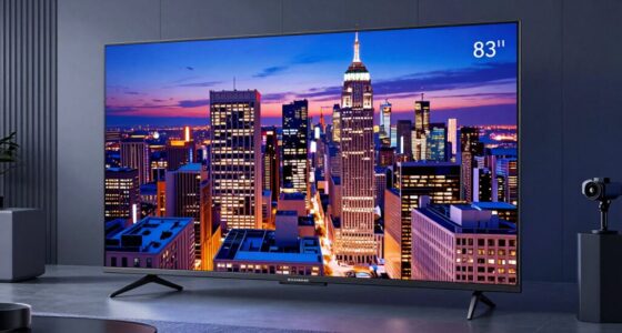 large 83 inch evo oled