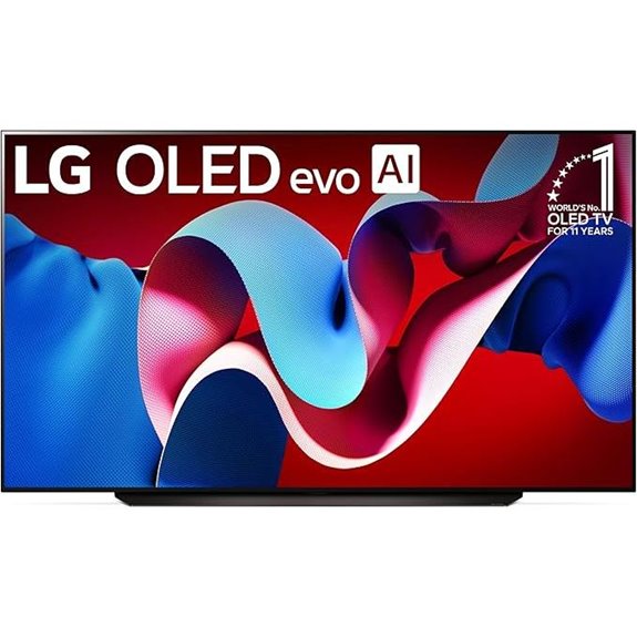 LG 83-Inch OLED evo C4 Smart TV with Remote