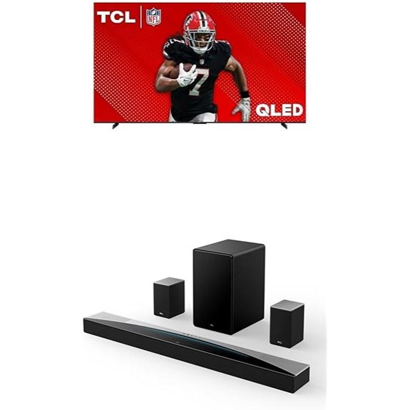 TCL 98-Inch QLED 4K UHD Smart TV & Sound Bar