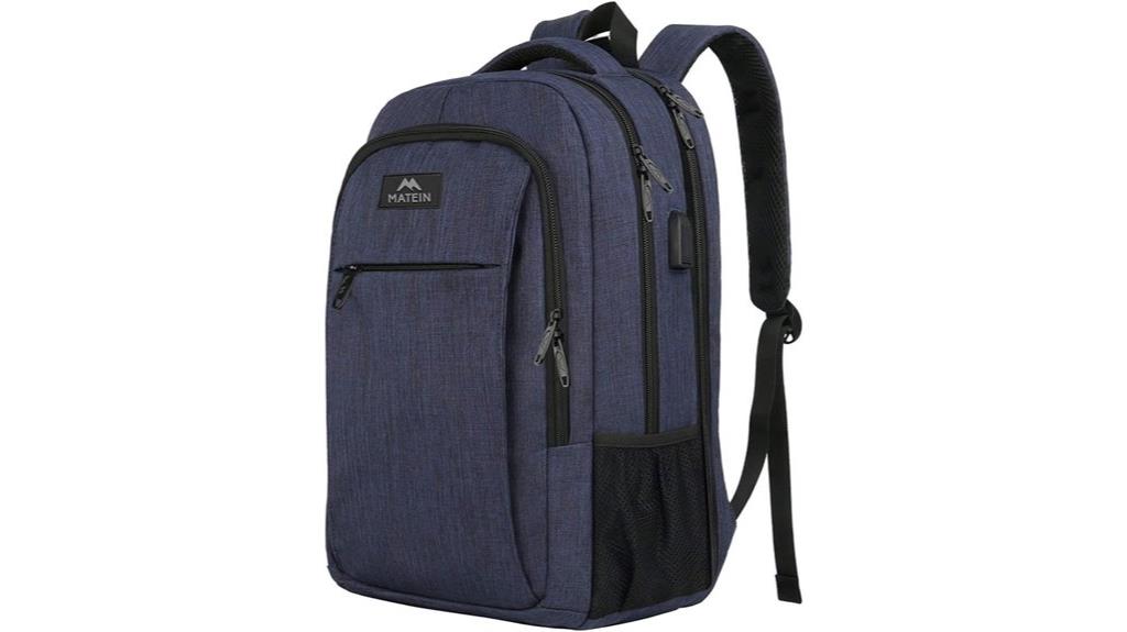 large college backpack with usb