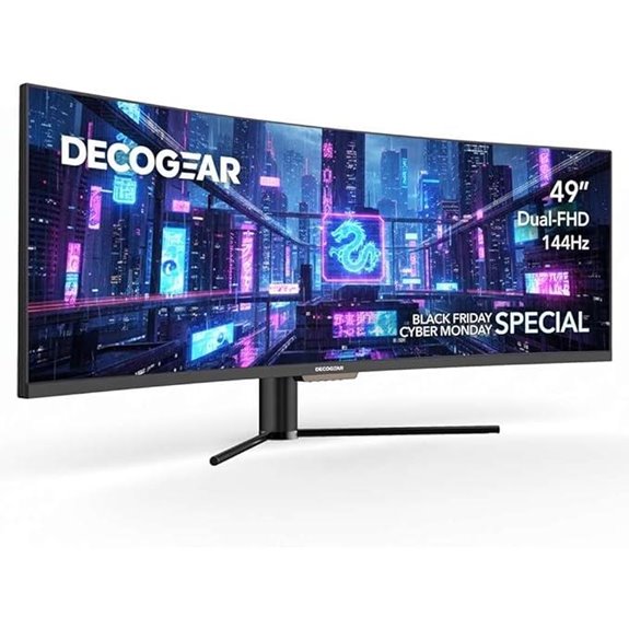 Deco Gear 49” Curved Ultrawide Monitor with USB-C