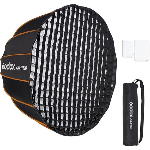 Godox 47in Deep Parabolic Softbox with Diffusers