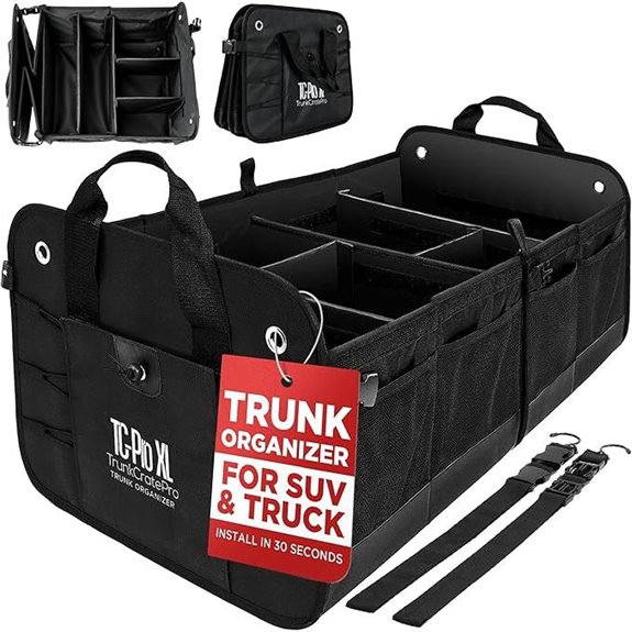 TRUNKCRATEPRO XL Expandable SUV Cargo Organizer