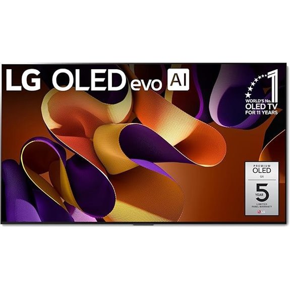 LG 83-Inch OLED evo G4 Smart TV with Remote