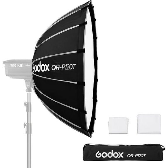 Godox 47.3in Softbox with Carry Bag and Diffusers