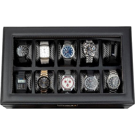 HOUNDSBAY Mariner Watch Box for Large Watches