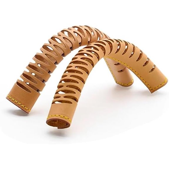 Jiesinlov Leather Bag Handle Wraps (2-Pack)