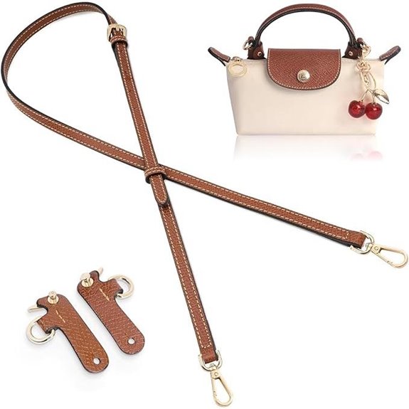 Leather Handbag Crossbody Strap for Tote Bags