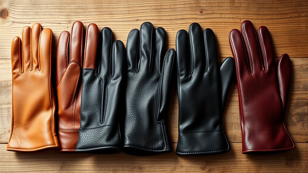leather gloves quality fit features