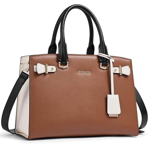 BOSTANTEN Women Leather Handbag Satchel Crossbody