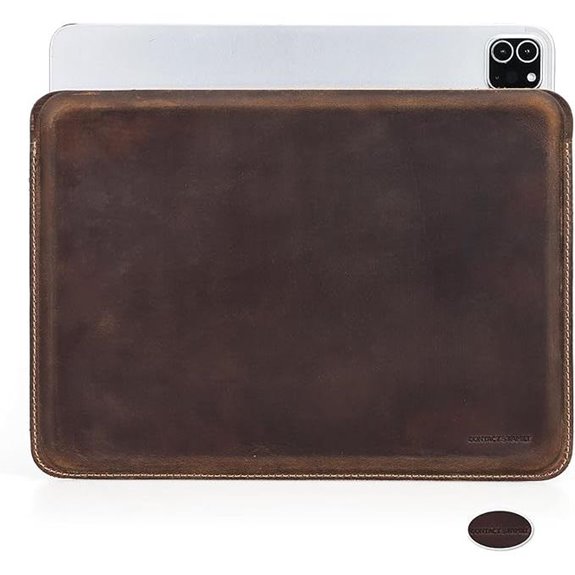 Leather Sleeve Case for 11 iPad Pro/Air and More