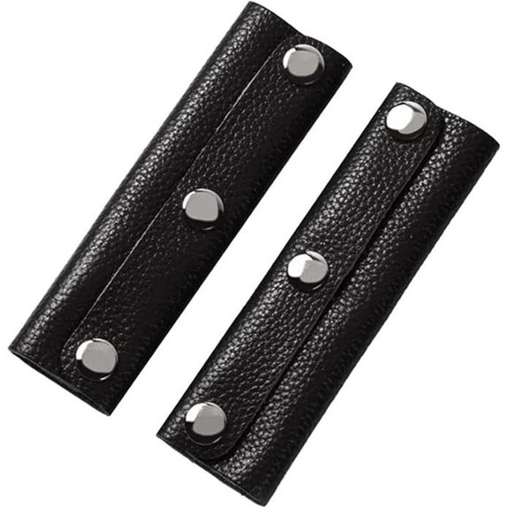 Leather Handbag & Luggage Handle Wrap (2 Pcs)