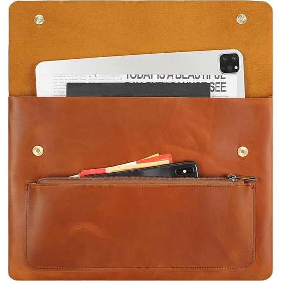 Leather Sleeve for MacBook Pro & Air Slim Protective Case