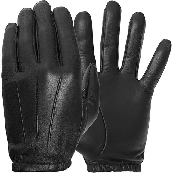 Guardia Men’s Leather Police Gloves for Law EnforceMent