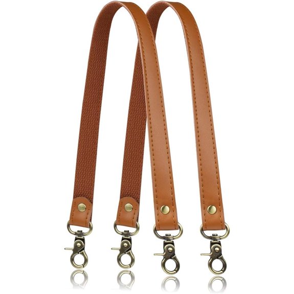 Allzedream Leather Purse Strap Replacement (2 Pcs)