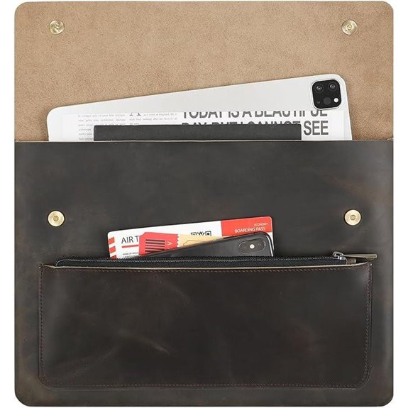 Genuine Leather Sleeve for MacBook Pro/Air (13-15)