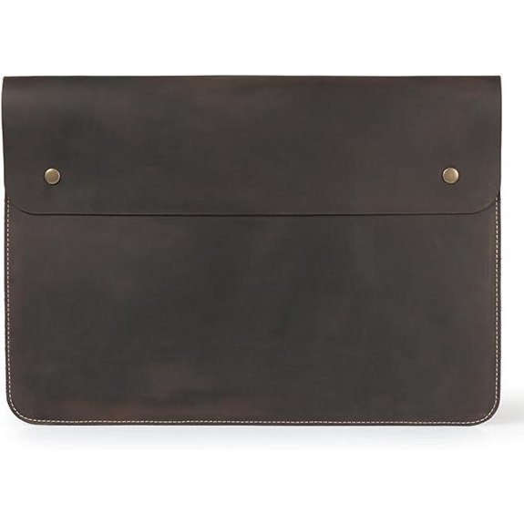 MegaGear Leather MacBook Sleeve for 15-16 Inch Models