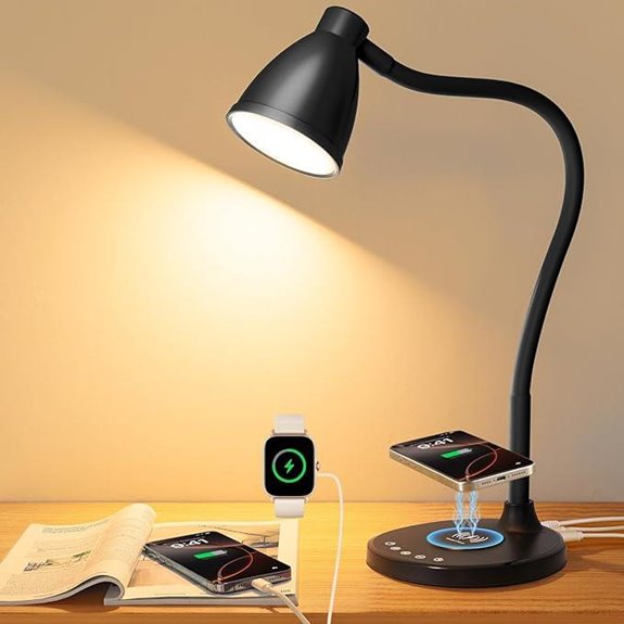 BOHON LED Desk Lamp with USB C Charging