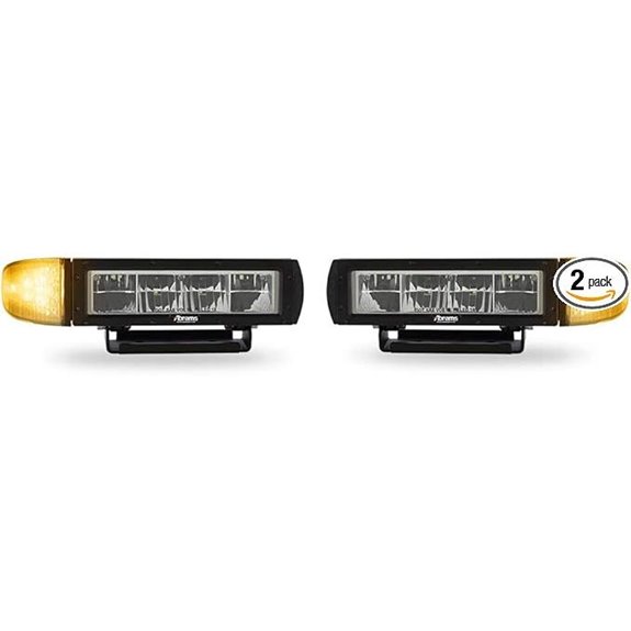 Abrams Snow Plow LED Headlight Kit with Heated Lens