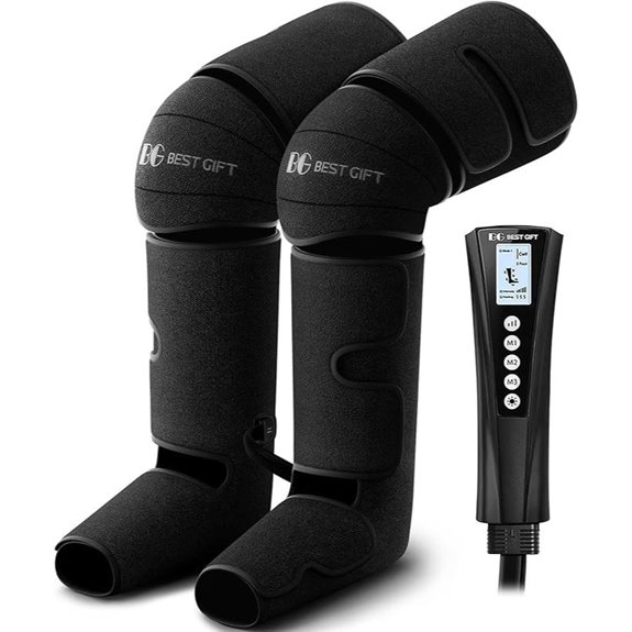 Air Compression Massager with Heat for Legs and Feet